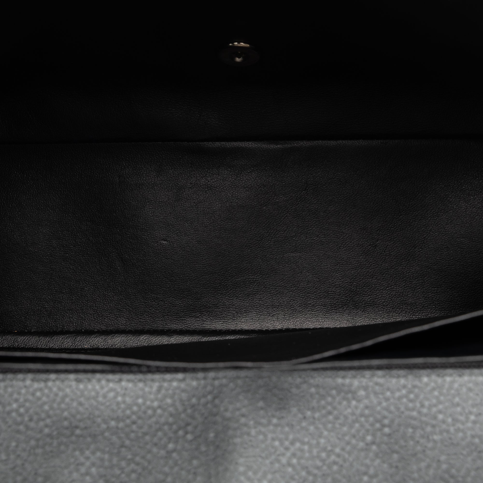 Chanel Classic Double Flap Maxi Black Caviar Gold