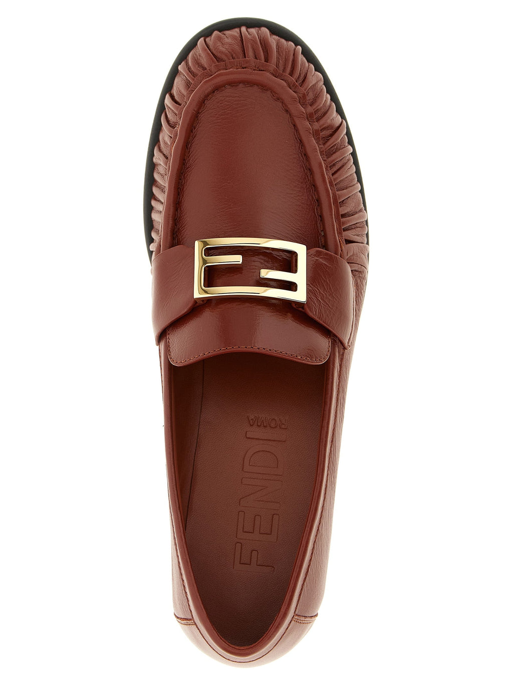 Fendi Women's Baguette Loafers