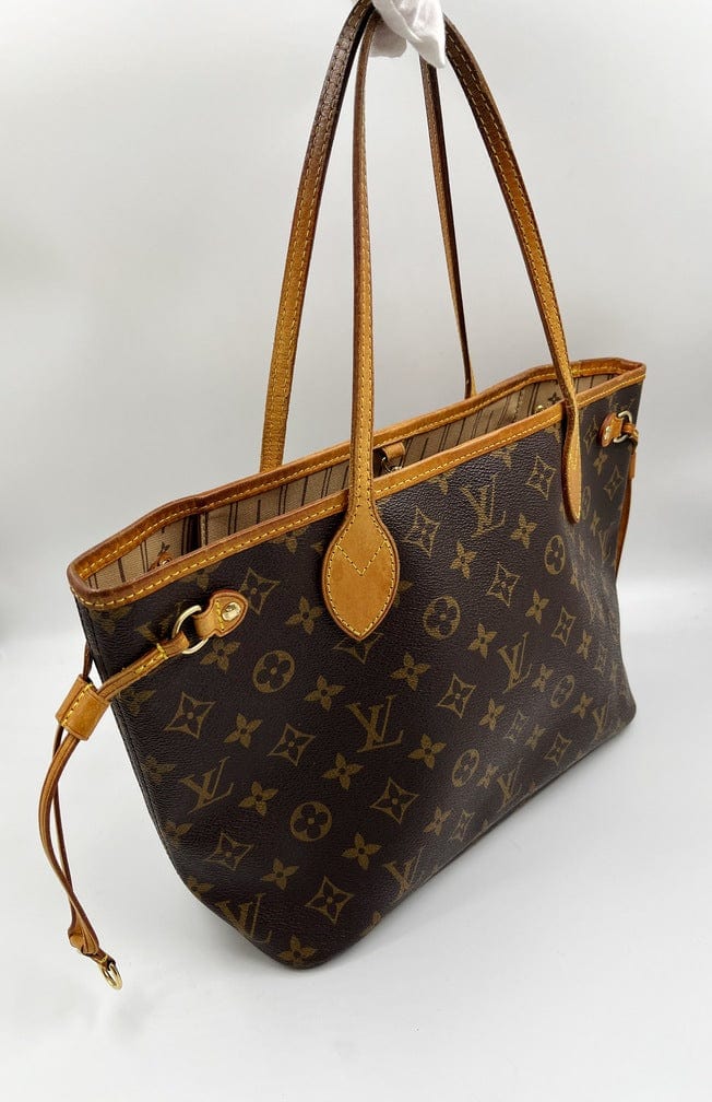 Louis Vuitton Neverfull PM Tote Bag in Classic Louis Vuitton Monogram Canvas