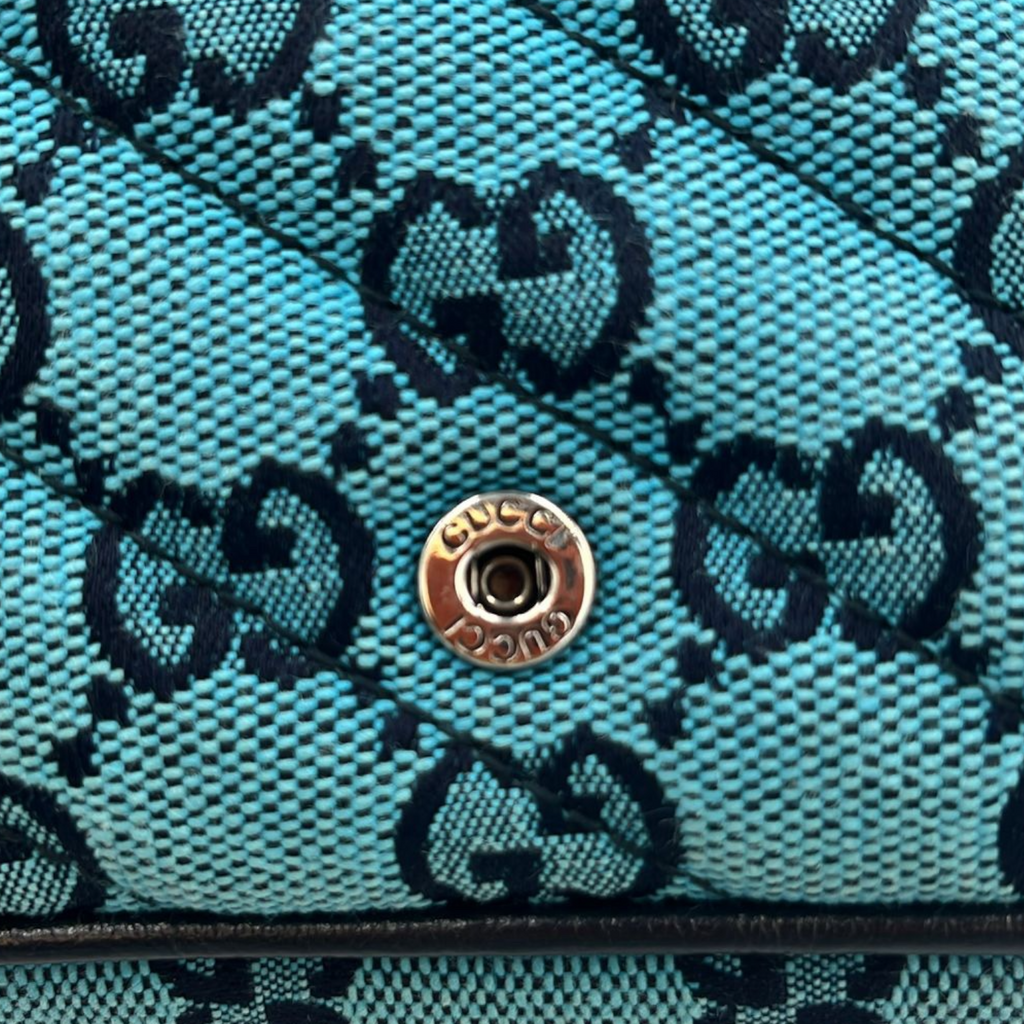 Gucci Gucci Marmont Crossbody Bag Super Mini Black