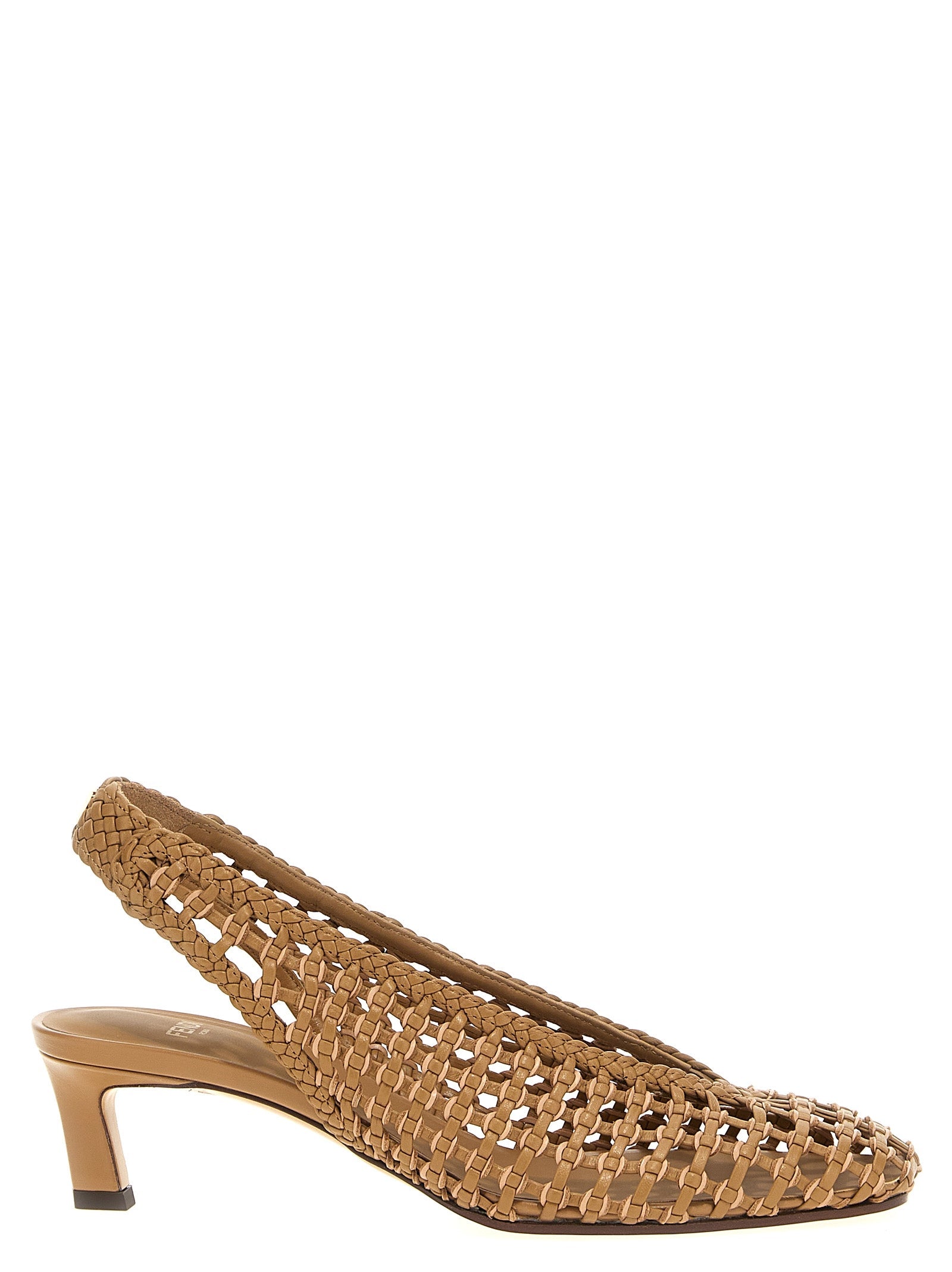 Fendi Women's Braided Slingback