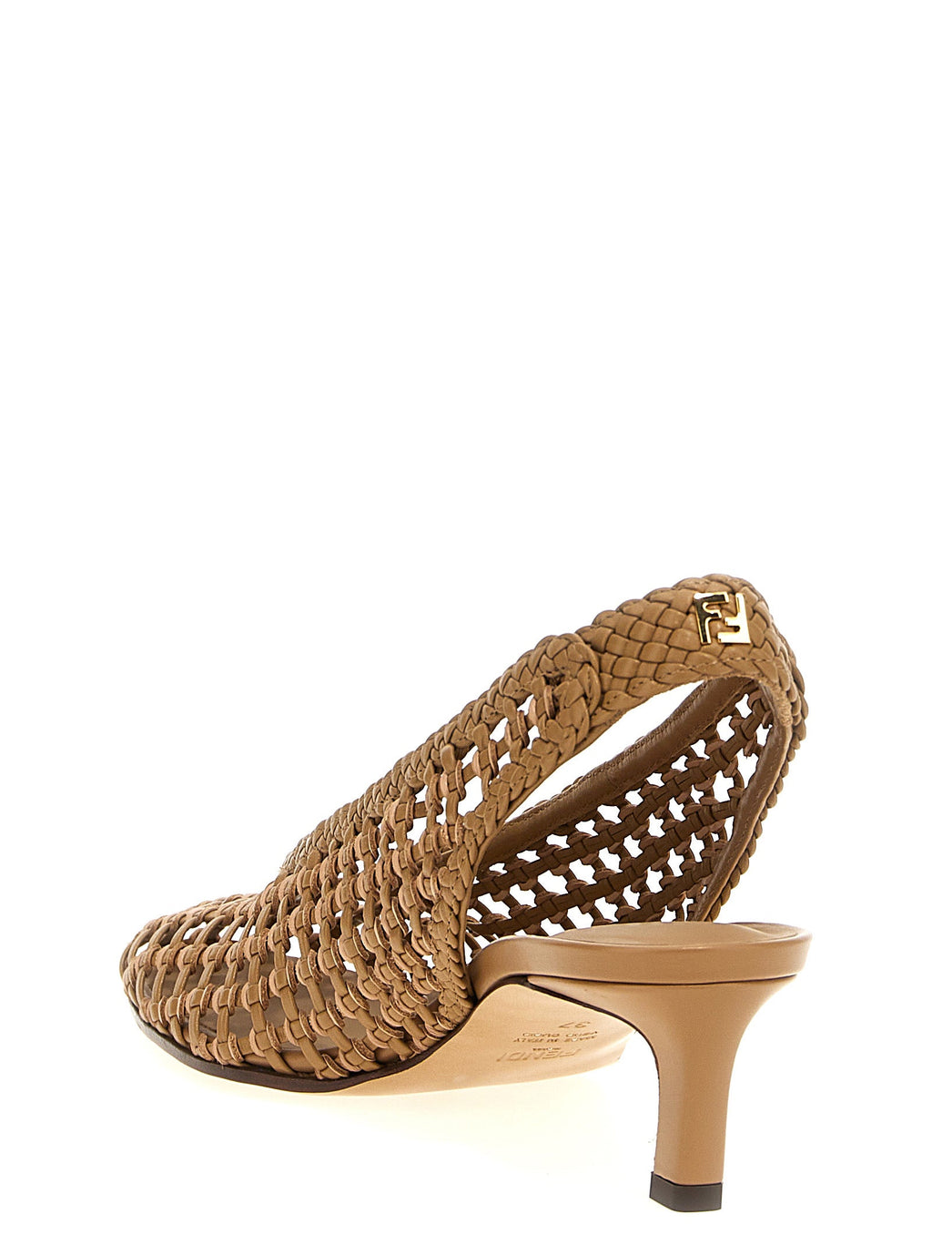 Fendi Women's Braided Slingback