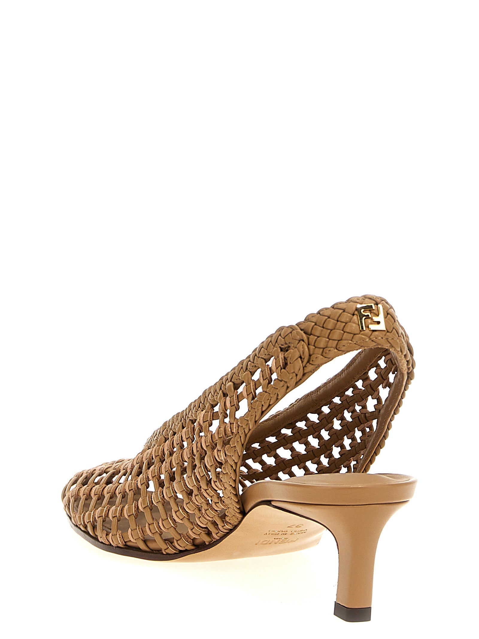 Fendi Women's Braided Slingback