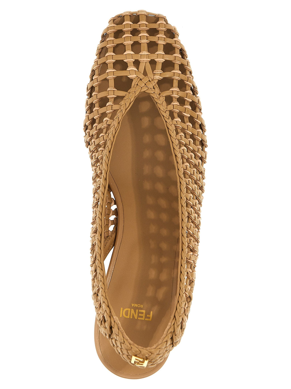 Fendi Women's Braided Slingback