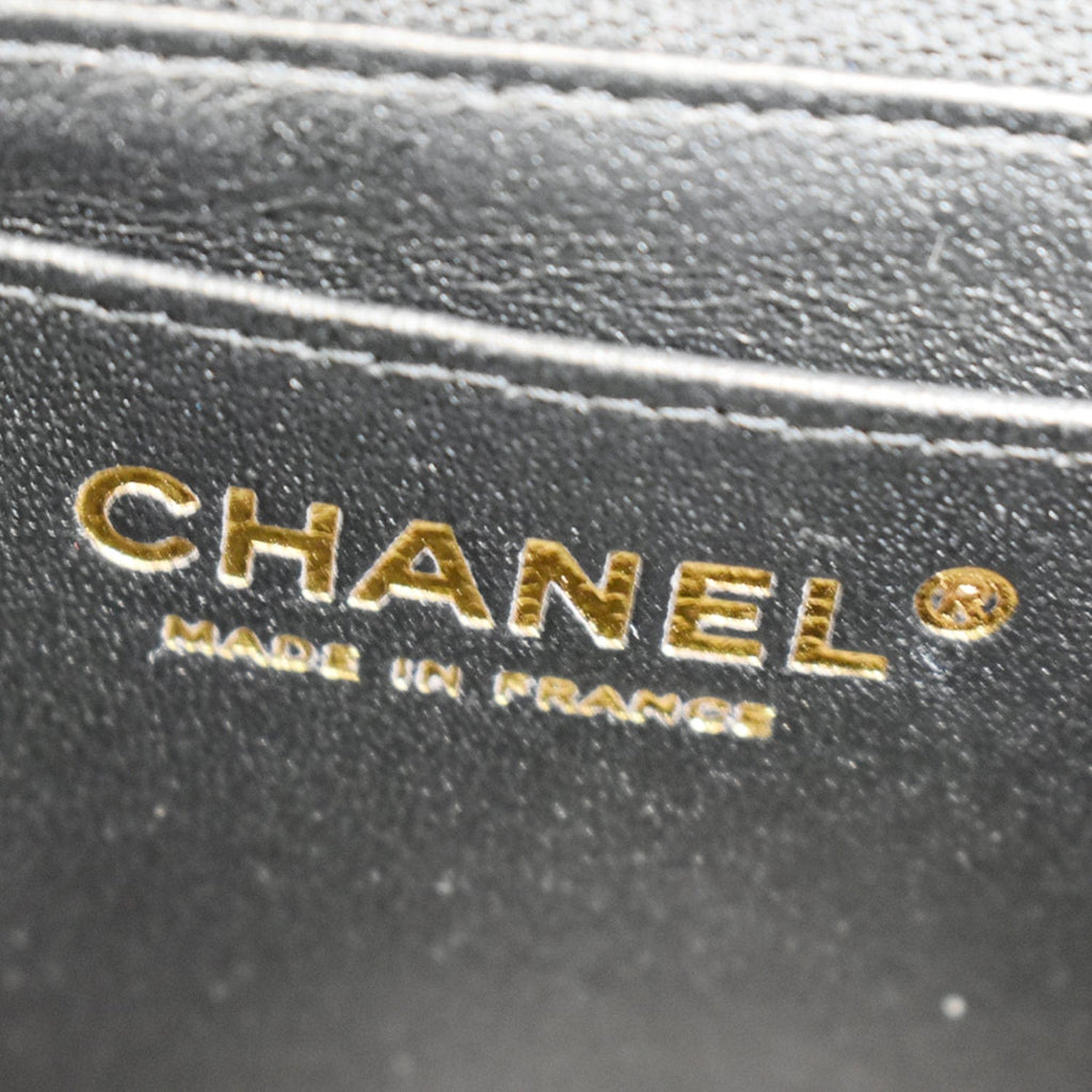Chanel Mini Rectangular Flap Quilted  Leather Shoulder Bag Black- Hot Deals