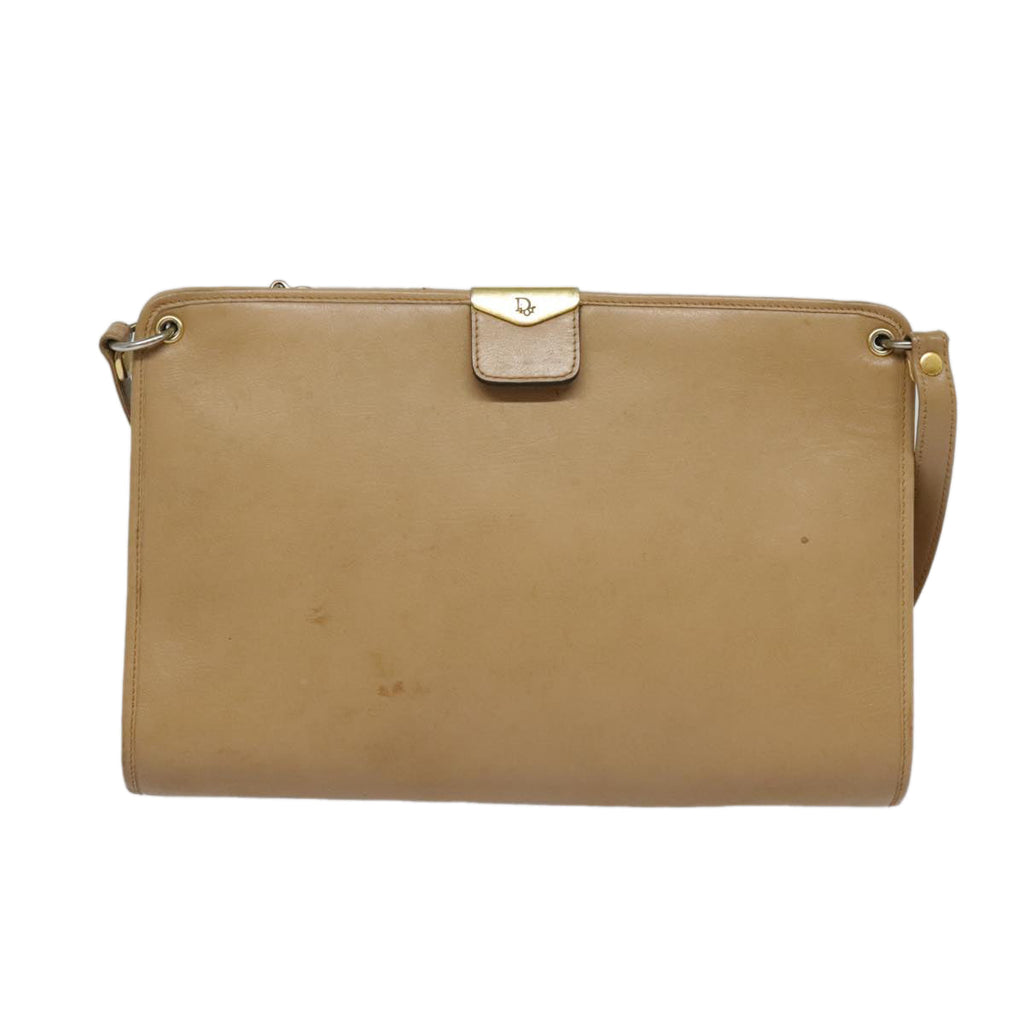 Dior  Leather Shoulder Bag