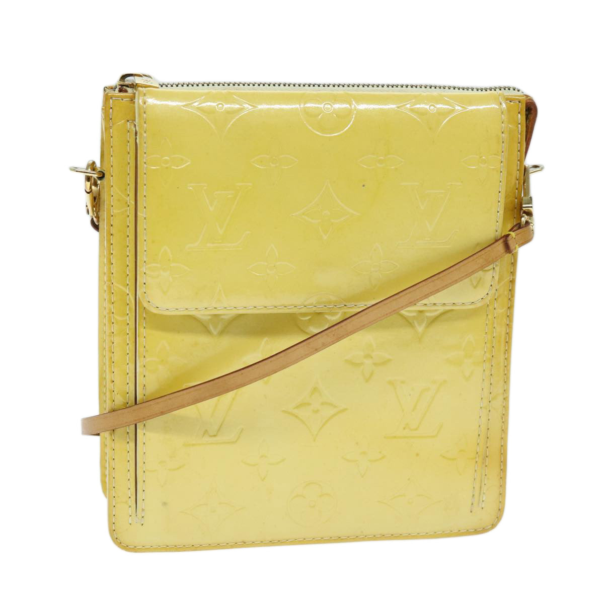 Louis Vuitton Mott   Leather Clutch Bag