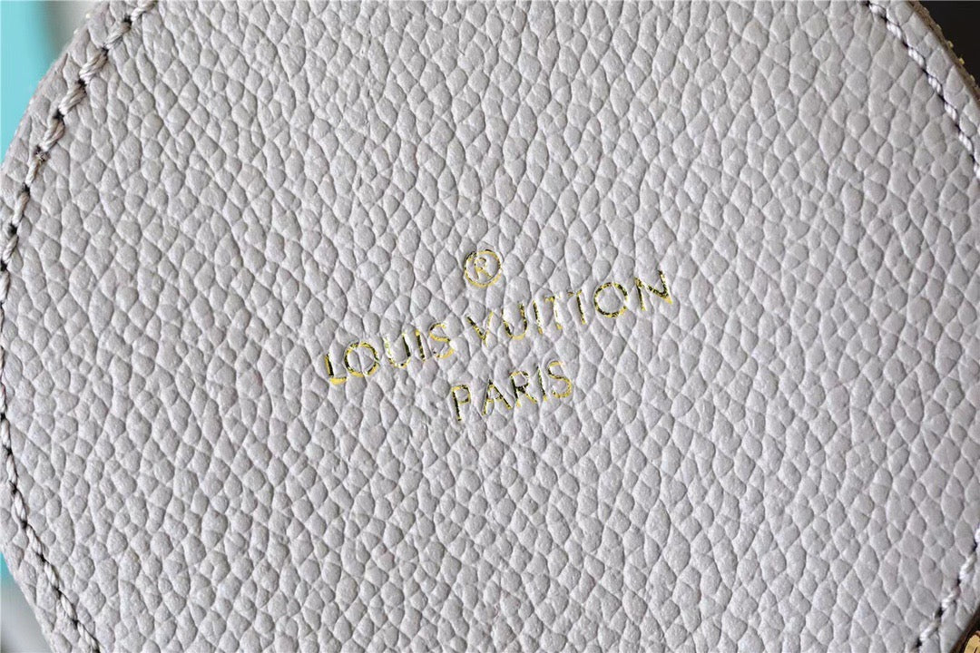 Louis Vuitton Papillon Monogram Empreinte Tourterelle / Creme Beige For Women, WomenÃƒÂ¢Ã¢â€šÂ¬Ã¢â€žÂ¢s Handbags, Shoulder Bags And Crossbody Bags 7.9in/20cm Louis Vuitton M46031