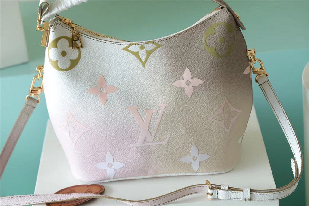 Louis Vuitton Neverfull MM Monogram Canvas Sunset Kaki For Women,  Shoulder and Crossbody Bags 9.4in/24cm Louis Vuitton M59861