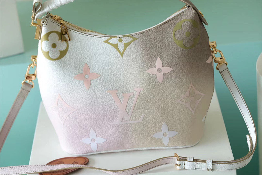 Louis Vuitton Neverfull MM Monogram Canvas Sunset Kaki For Women,  Shoulder and Crossbody Bags 9.4in/24cm Louis Vuitton M59861