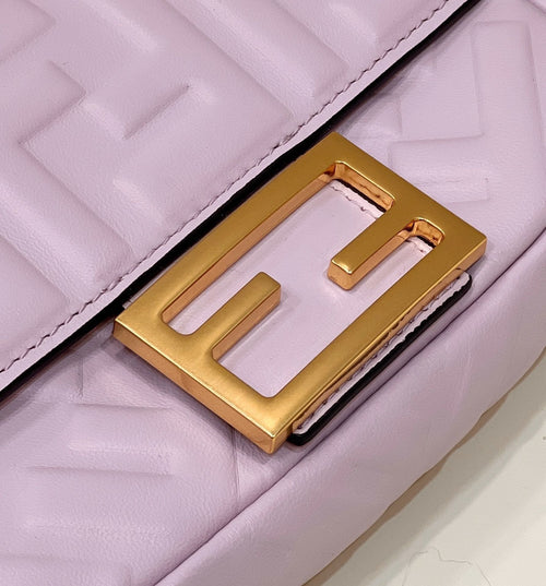 Baguette Purple For Women, Handbags, Shoulder And Crossbody Bags 7.5in/19cm FF 8BS017
