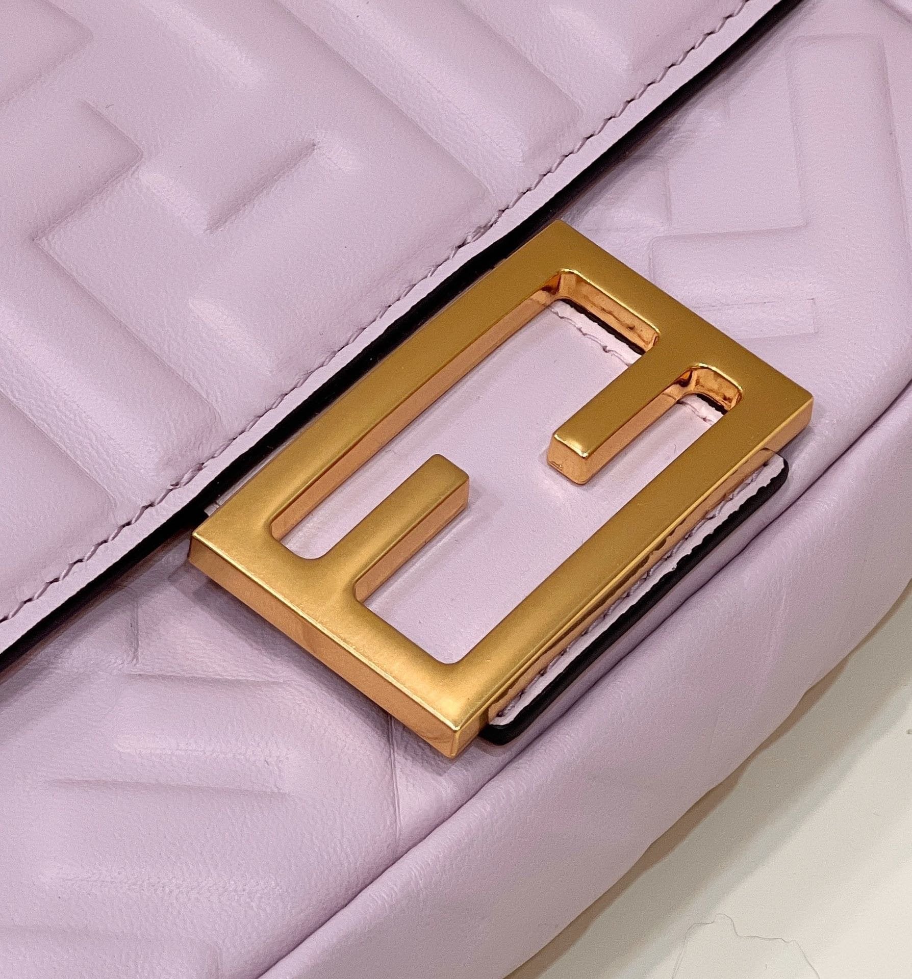 Baguette Purple For Women, Women’s Handbags, Shoulder And Crossbody Bags 7.5in/19cm FF 8BS017