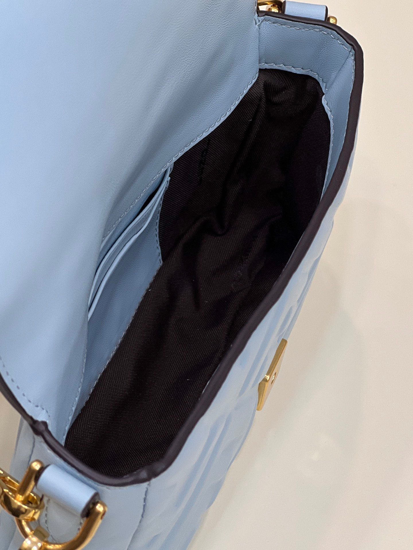 Baguette Blue For Women, Handbags, Shoulder And Crossbody Bags 7.5in/19cm FF 8BS017