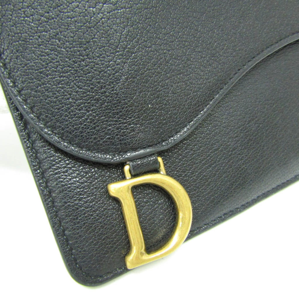 Dior Saddle  Leather Wallet