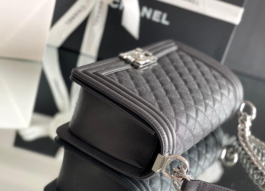 ChanelMeGLAMIum Classic GlamIap Bag 25cm Black For Women A67086