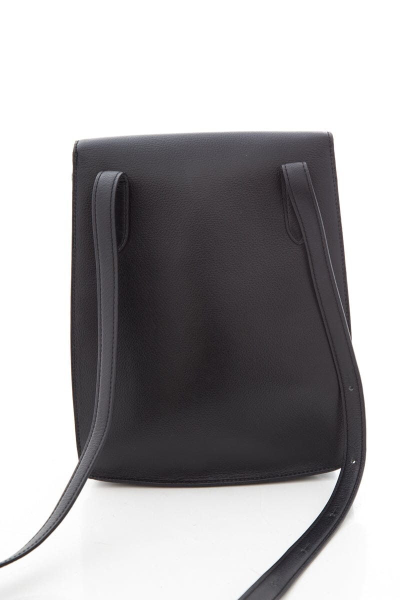 DeLouis Vuittonaux Black Leather Crossbody