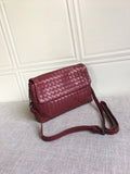 GLAMI Classic Intrecciato Red, For Women, WomenÃ¢â‚¬â„¢s Bags 8.9in/22.5cm