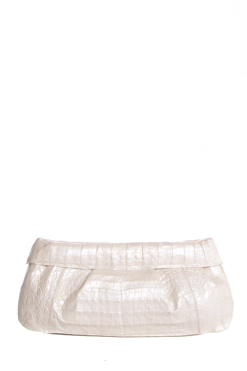 Nancy Gonzalez Ivory Clutch