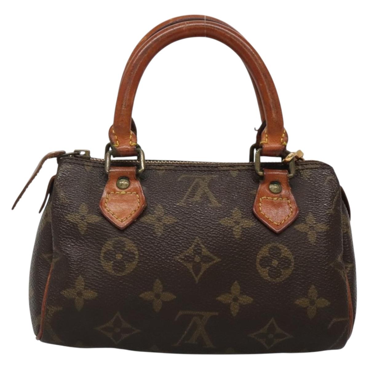 Louis Vuitton Speedy Bandouliere Nm Bag Monogram Canvas Brown Canvas Shoulder Bag