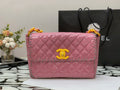 Chanelouis Vuittoninyl Classic PiNike and Yellow Shoulder bag For Women 29cm/11.5in