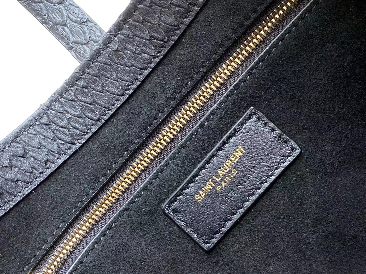 Top Quality LE 5 Ã 7 Hobo Bag Black Material For Women 9in/23cm YSL 657228EAAAU1000