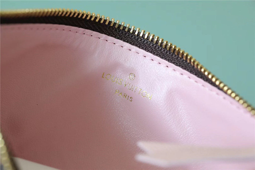 Louis Vuitton Pochette Felicie Monogram Canvas Fuchsia Pink For Women,  Shoulder And Crossbody Bags 21cm/8.3in Louis Vuitton M61276