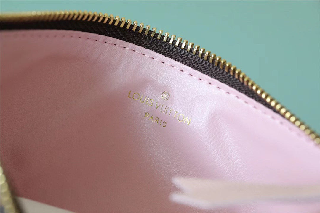 Louis Vuitton Pochette Felicie Monogram Canvas Fuchsia Pink For Women,  Shoulder And Crossbody Bags 21cm/8.3in Louis Vuitton M61276