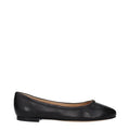Chloé Black Leather Ballet Women's Flats