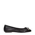 Chloé Black Leather Ballet Women's Flats