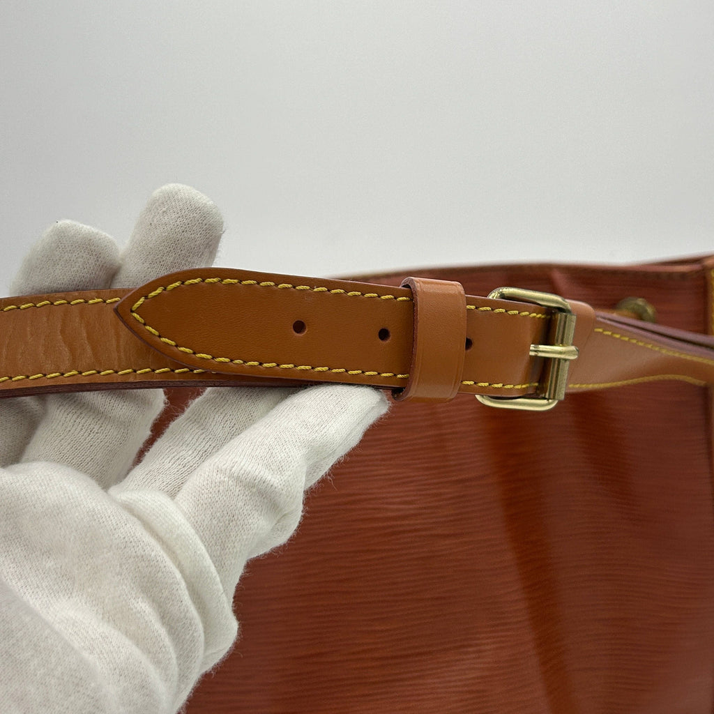 LOUIS VUITTON Epi Noe Shoulder Bag Kenya Brown 2101217551328