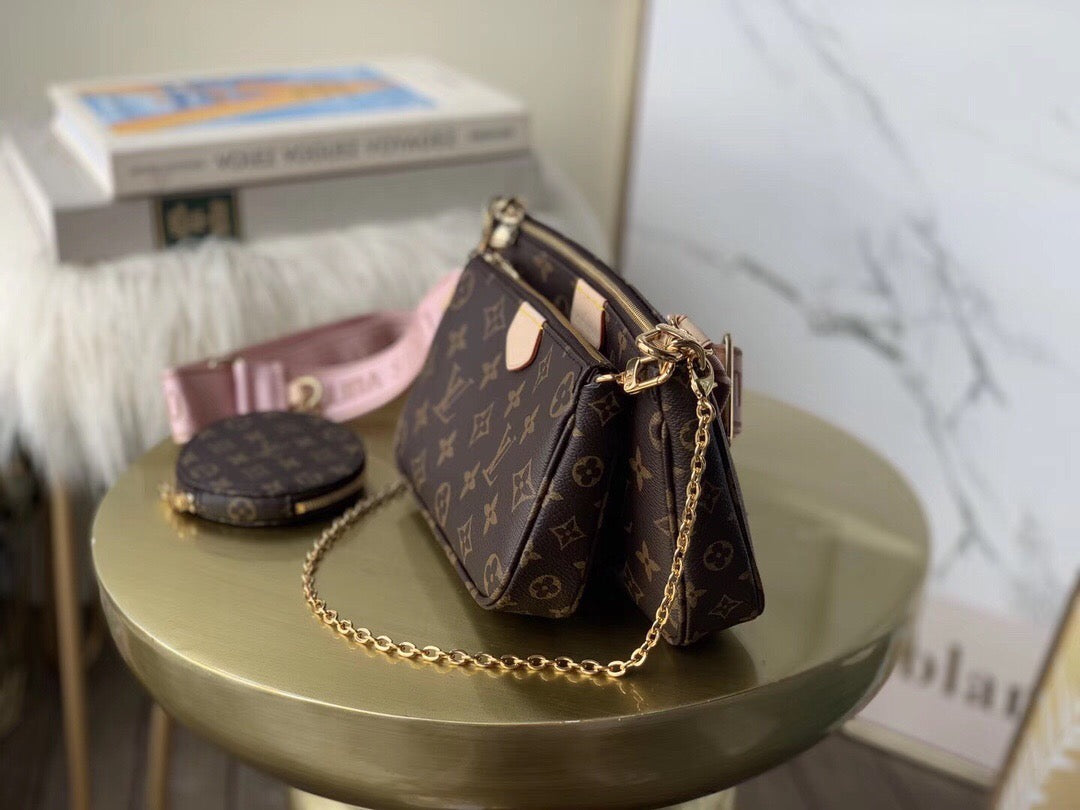Louis Vuitton Multi Pochette Accessoires Monogram Canvas For Women,  Shoulder And Crossbody Bags 24cm Louis Vuitton M44840
