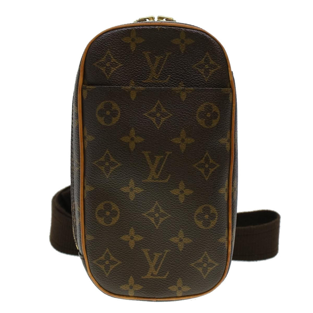 Louis Vuitton Pochette Gange  Canvas Clutch Bag