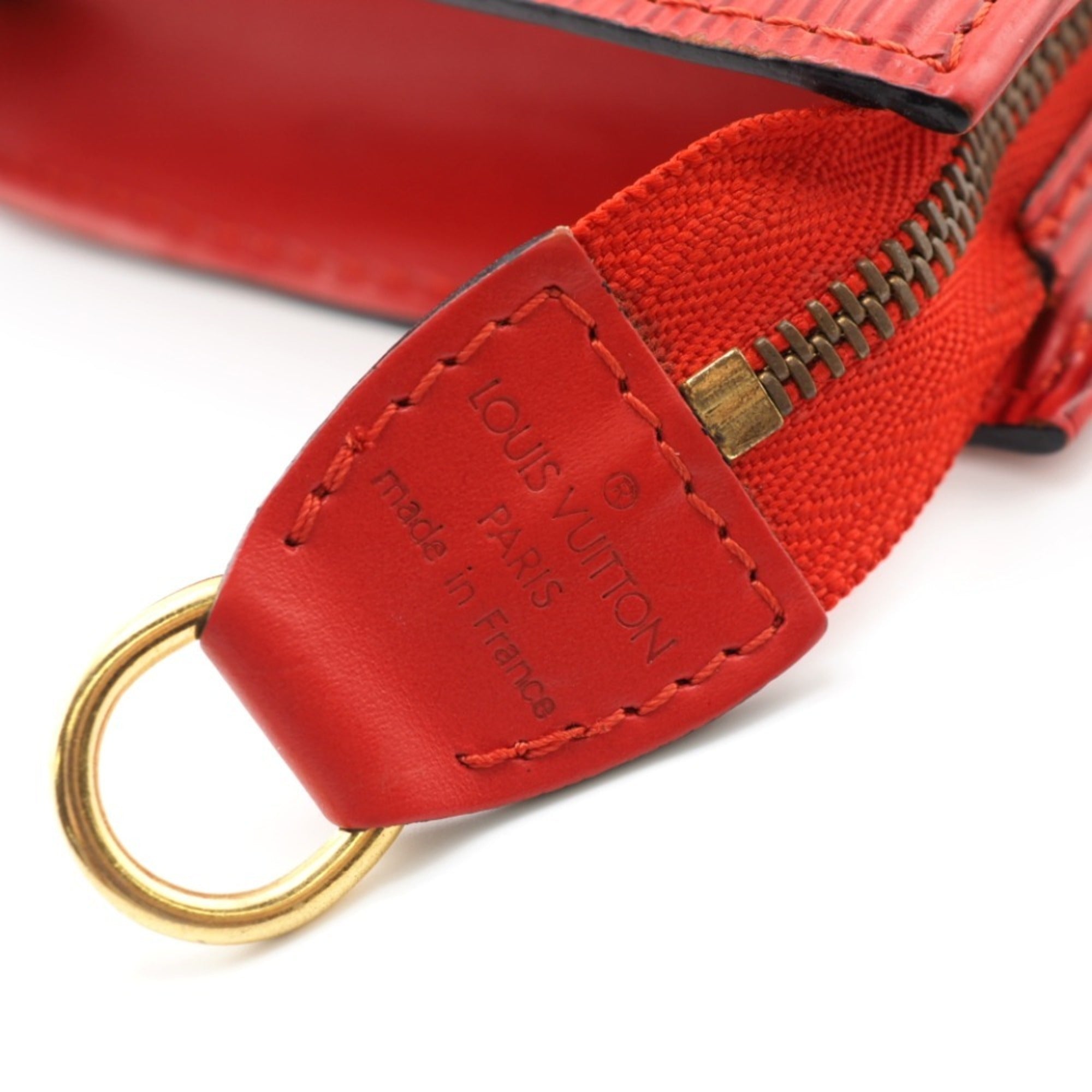 Louis Vuitton Pochette  Leather Clutch Bag