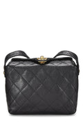 Chanel,  Black Caviar Shoulder Bag, Black