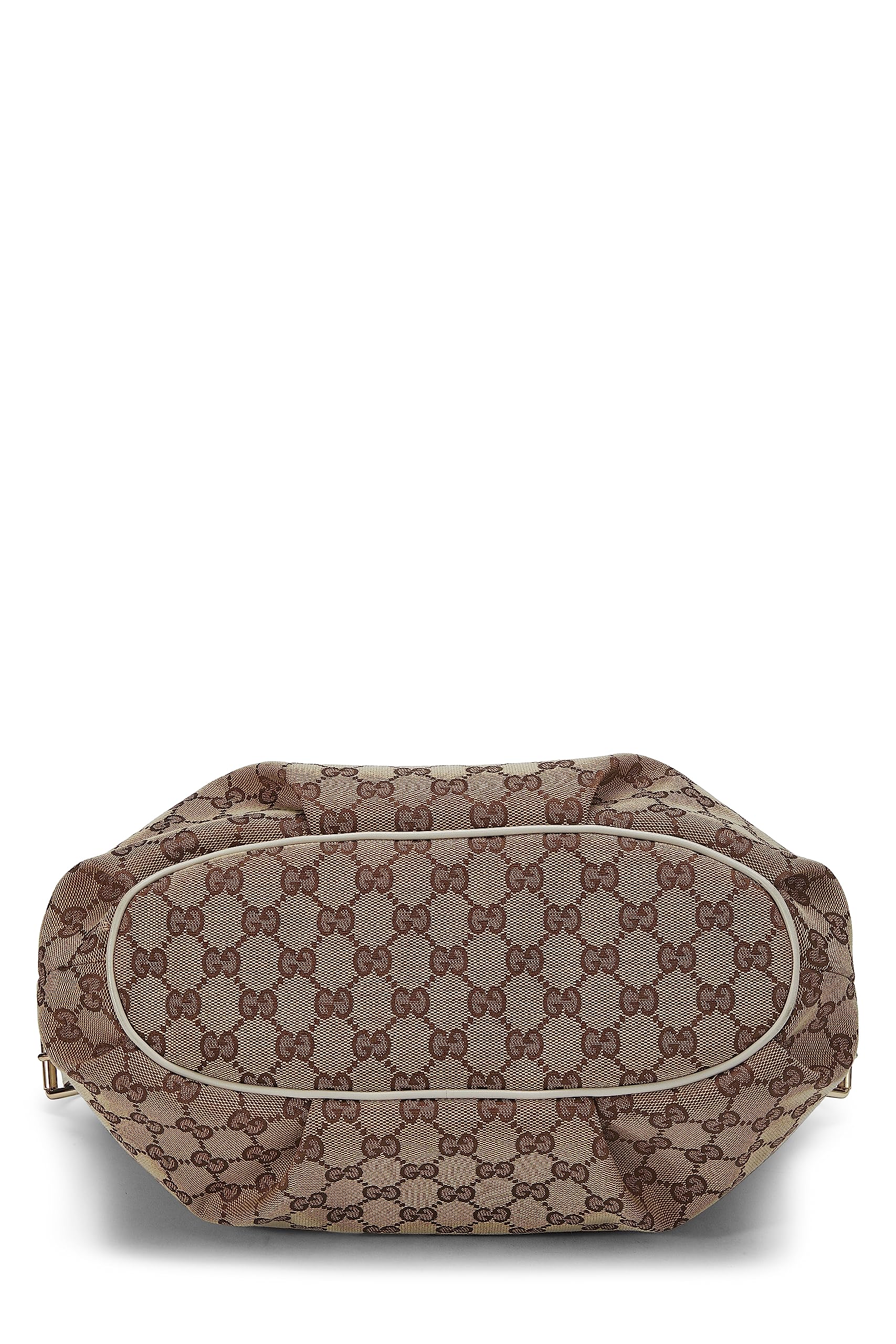 Gucci,  Original Gucci Canvas Zip Pocket Crossbody Large, White