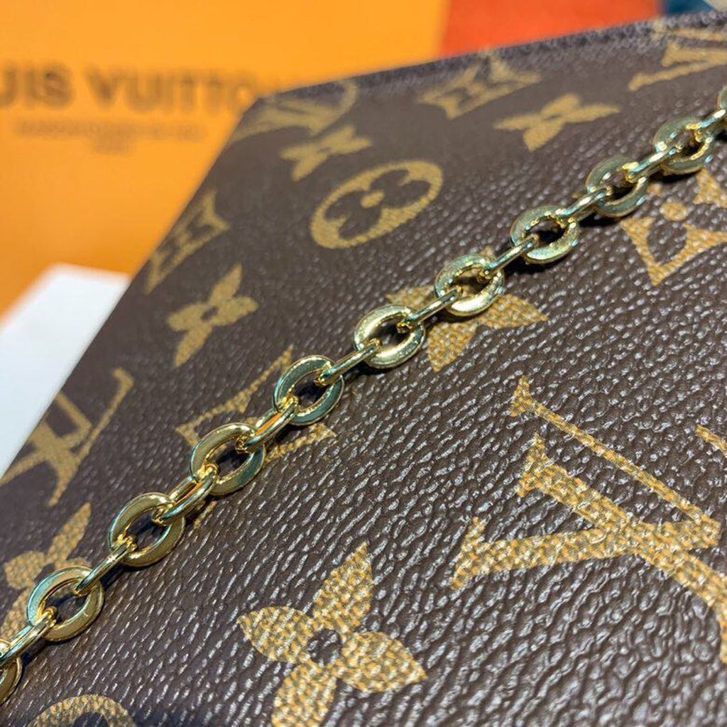 Louis Vuitton Toiletry Pouch On Chain Monogram Canvas For Women, WoBags, Shoulder And Crossbody Bags 7.5in/19cm Louis Vuitton M47544