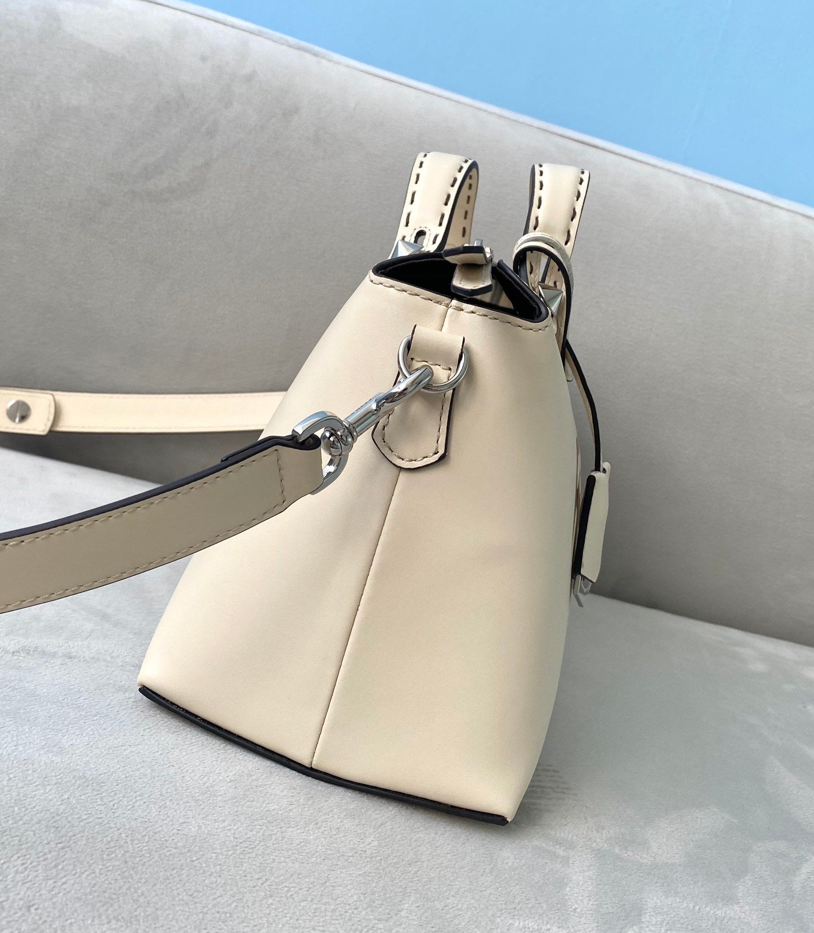 By The Way MeGLAMIum White For Women, Handbags, Shoulder And Crossbody Bags 10.6in/27cm FF 8BL146