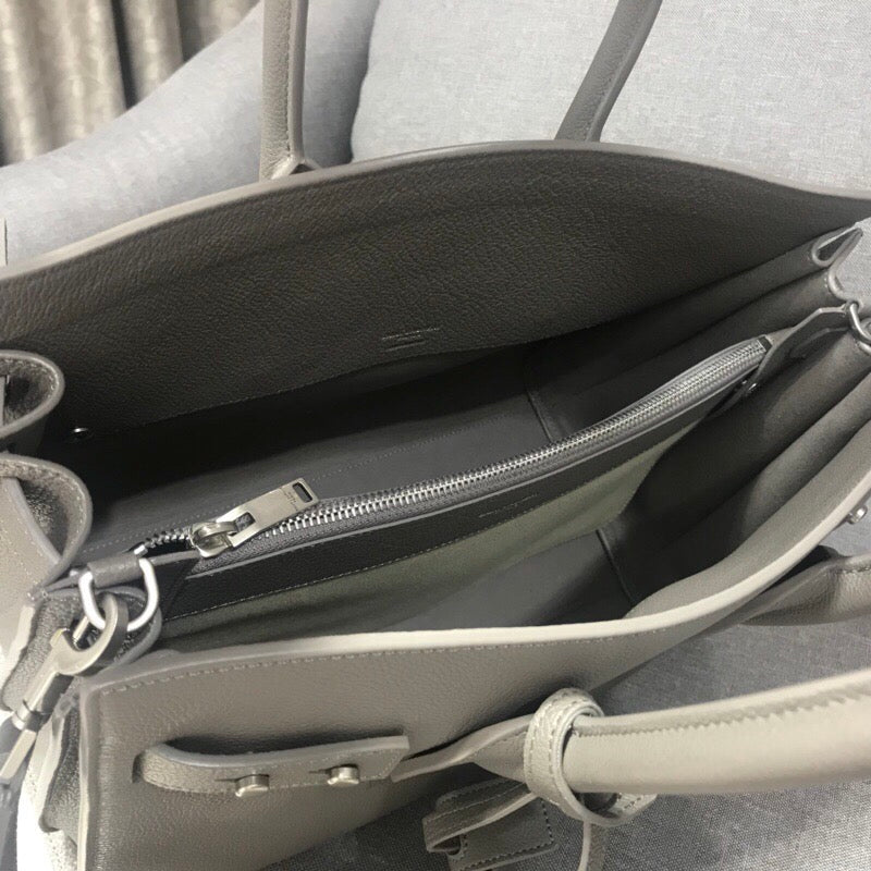 YSSL Sac De Jour Small Stone Grey For Women 12.5in/32cm YSLÂ 