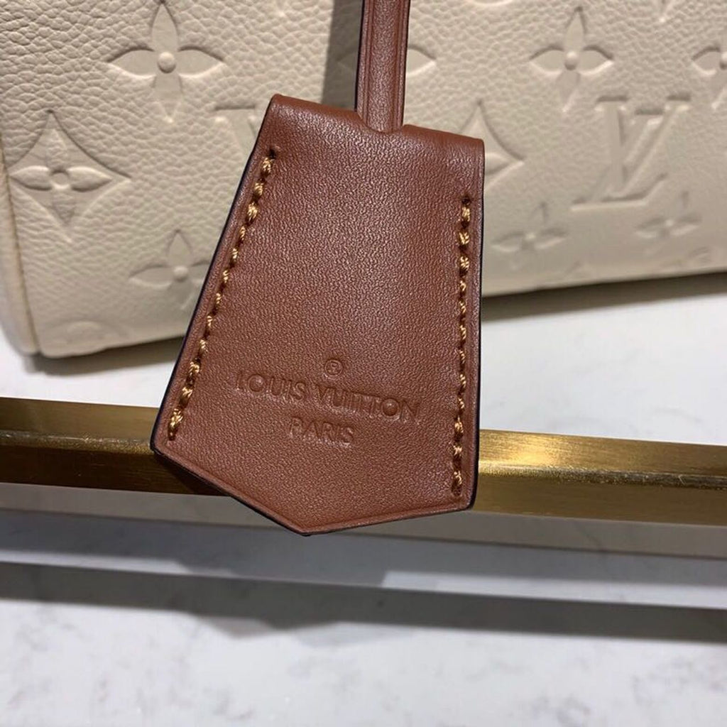 Louis Vuitton Speedy Bandouliere 25 Monogram Empreinte Creme For Women,  Shoulder And Crossbody Bags 9.8in/25cm Louis Vuitton M44736