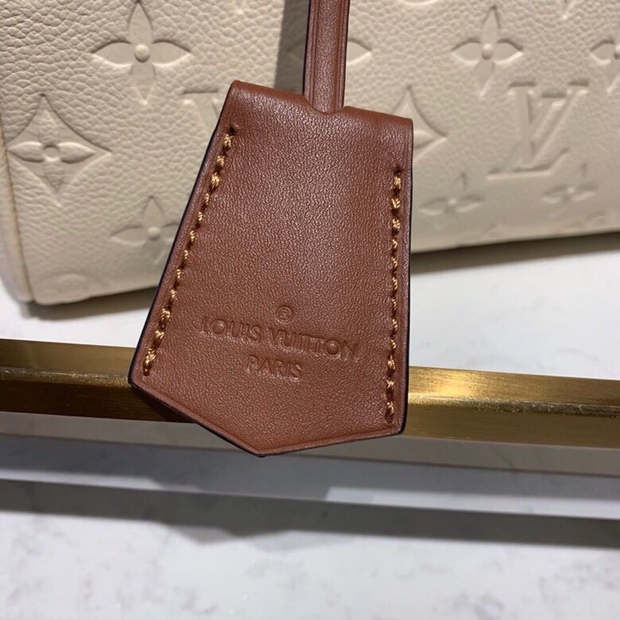 Louis Vuitton Speedy Bandouliere 25 Monogram Empreinte Creme For Women,  Shoulder And Crossbody Bags 9.8in/25cm Louis Vuitton M44736