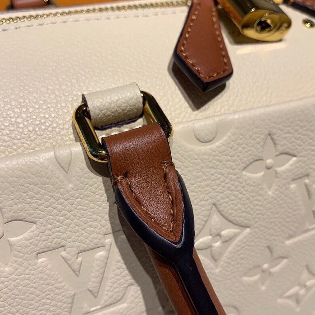 Louis Vuitton Speedy Bandouliere 25 Monogram Empreinte Creme For Women,  Shoulder And Crossbody Bags 9.8in/25cm Louis Vuitton M44736