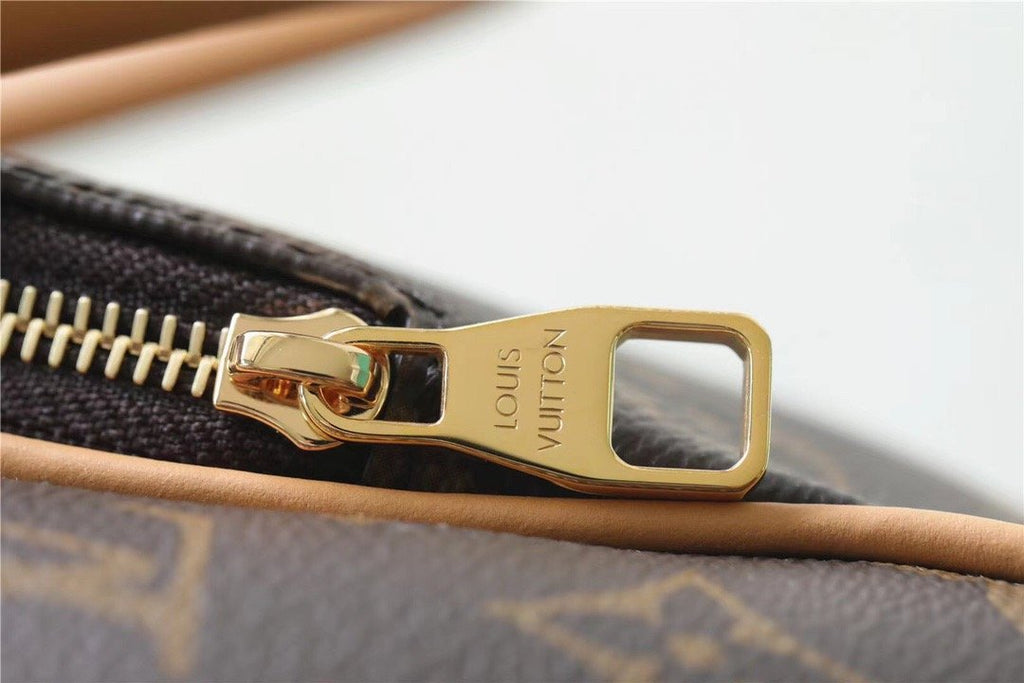 Louis Vuitton Ellipse Burberry Handbag Created By Nicolas Ghesquiere From Classic Monogram Canvas For Women Brown 23cm/8.9in Louis Vuitton