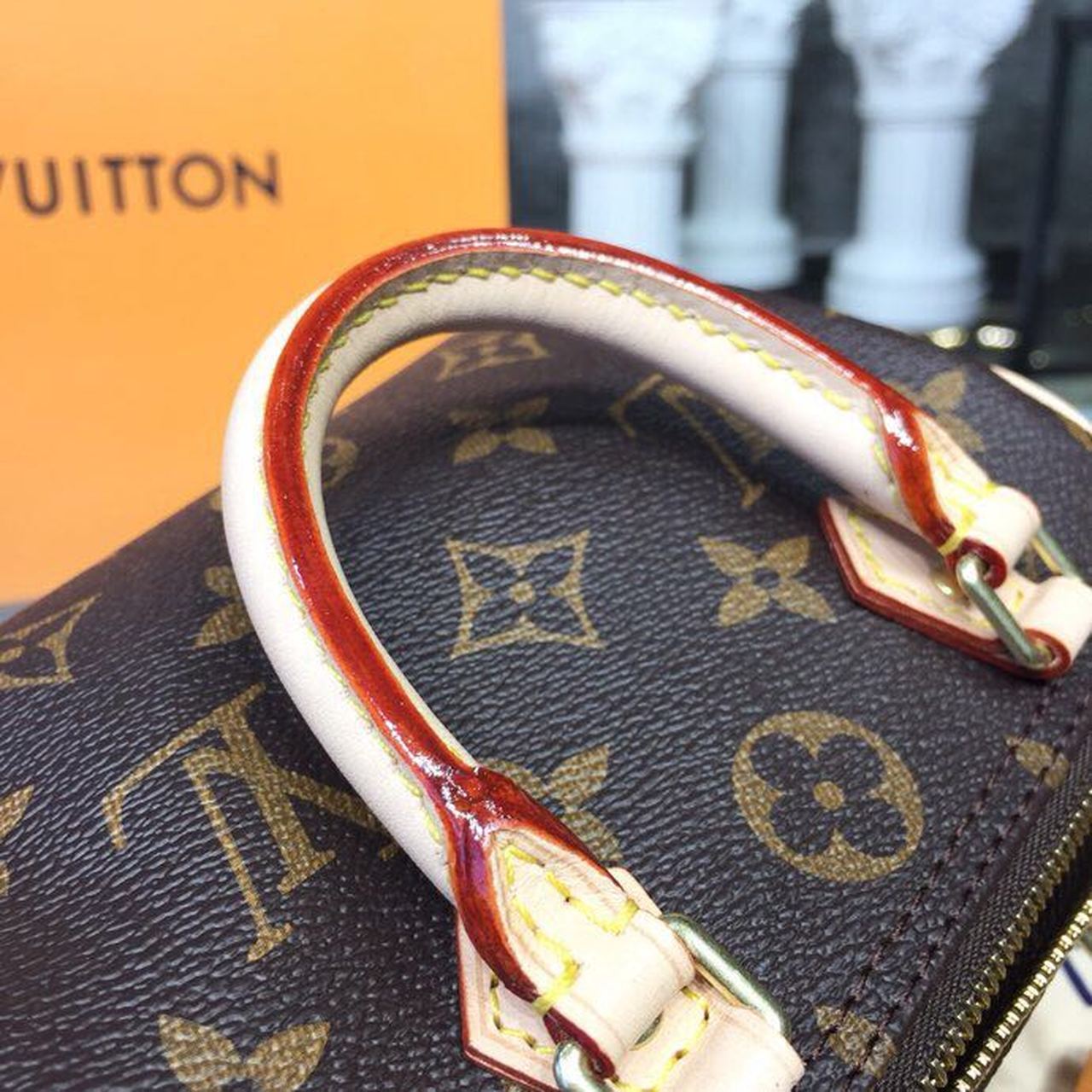 Louis Vuitton Nano Speedy Monogram Canvas For Women,  Shoulder And Crossbody Bags 6.3in/16cm Louis Vuitton M61252