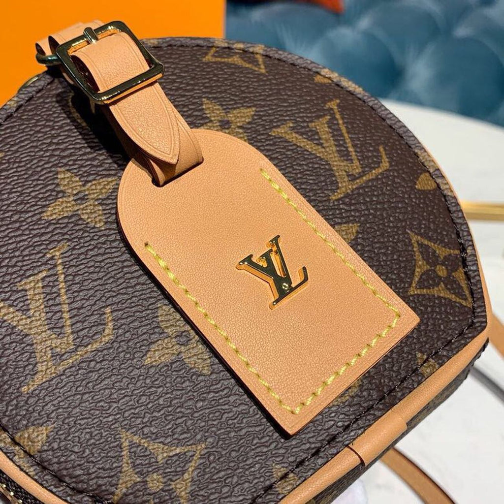 Louis Vuitton Mini Boite Chapeau Monogram Canvas For Women, WomenÃƒÂ¢Ã¢â€šÂ¬Ã¢â€žÂ¢s Chain And Strap Wallet, Shoulder And Crossbody Wallet 5.1in/13cm Louis Vuitton M44699