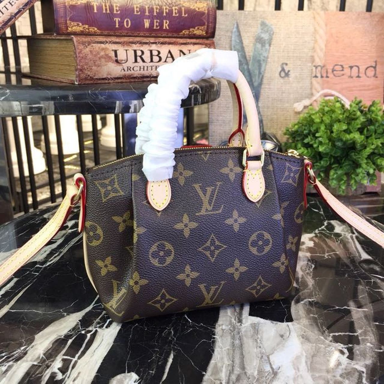 Louis Vuitton Nano Turenne Monogram Canvas For Women, WomenÃƒÂ¢Ã¢â€šÂ¬Ã¢â€žÂ¢s Handbags, Shoulder And Crossbody Bags 6.7in/17cm Louis Vuitton M61253