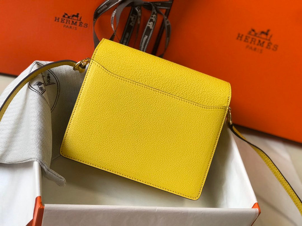 Mini Evercolor Sac Roulis 19 Lime For Women, Handbags, Shoulder Bags 7.5in/19cm