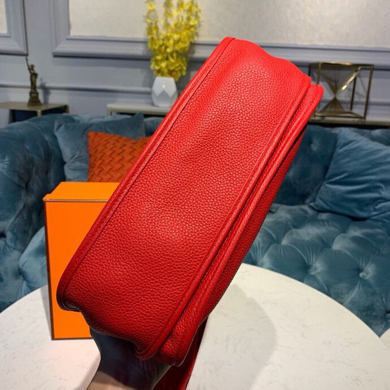 Evelyne III 29 Bag Red With SiLouis Vuittoner-Toned Hardware For Women, Shoulder And Crossbody Bags 11.4in/29cm
