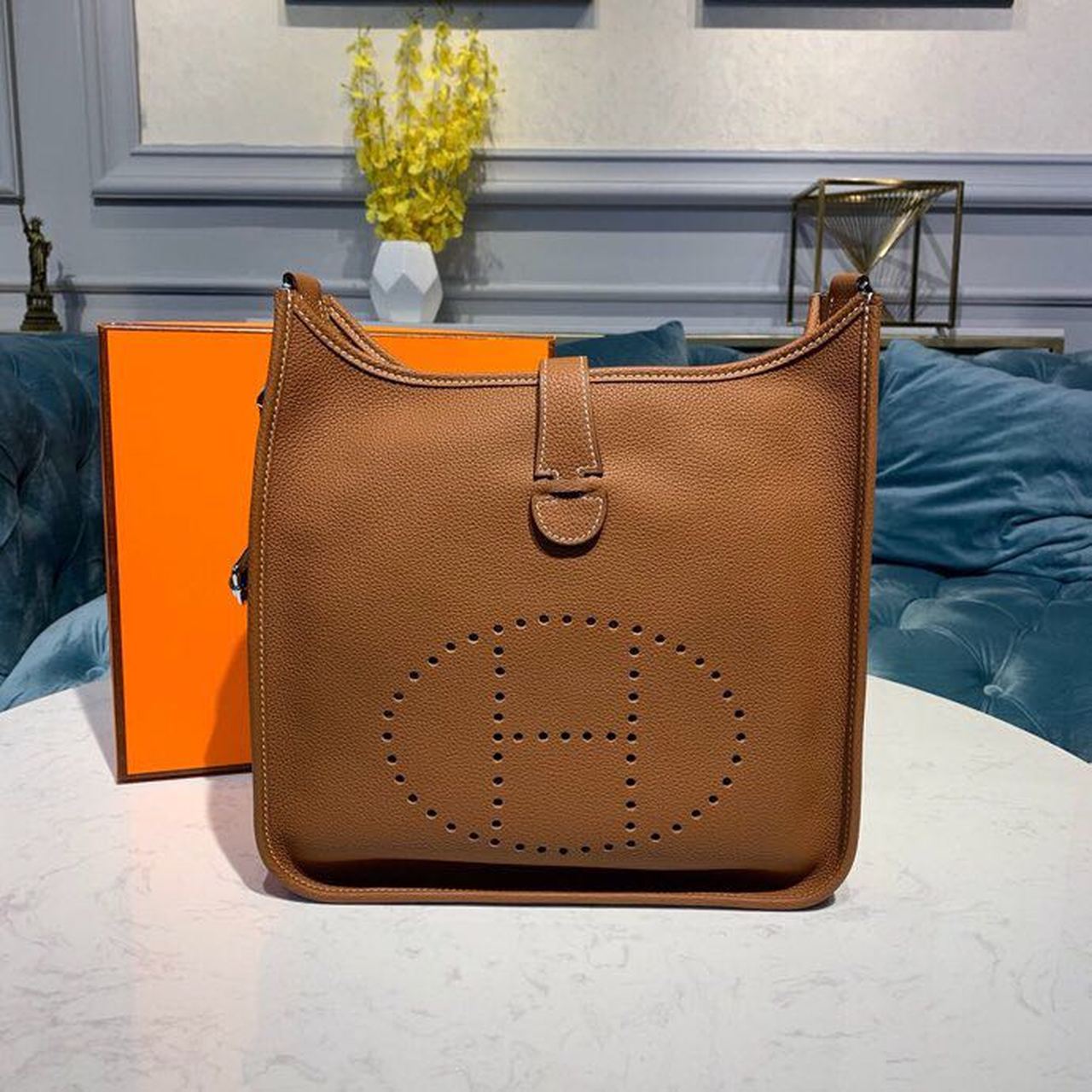 Evelyne III 29 Bag Brown With SiLouis Vuittoner-Toned Hardware For Women, Shoulder And Crossbody Bags 11.4in/29cm H073599CC37