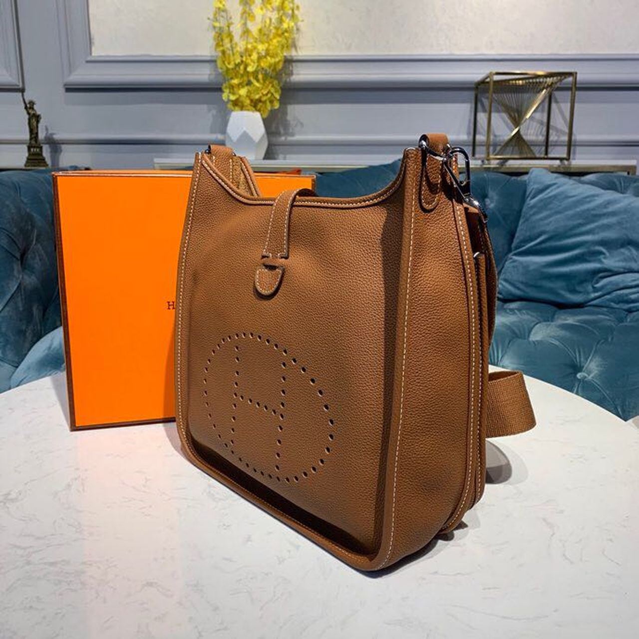 Evelyne III 29 Bag Brown With SiLouis Vuittoner-Toned Hardware For Women, Shoulder And Crossbody Bags 11.4in/29cm H073599CC37