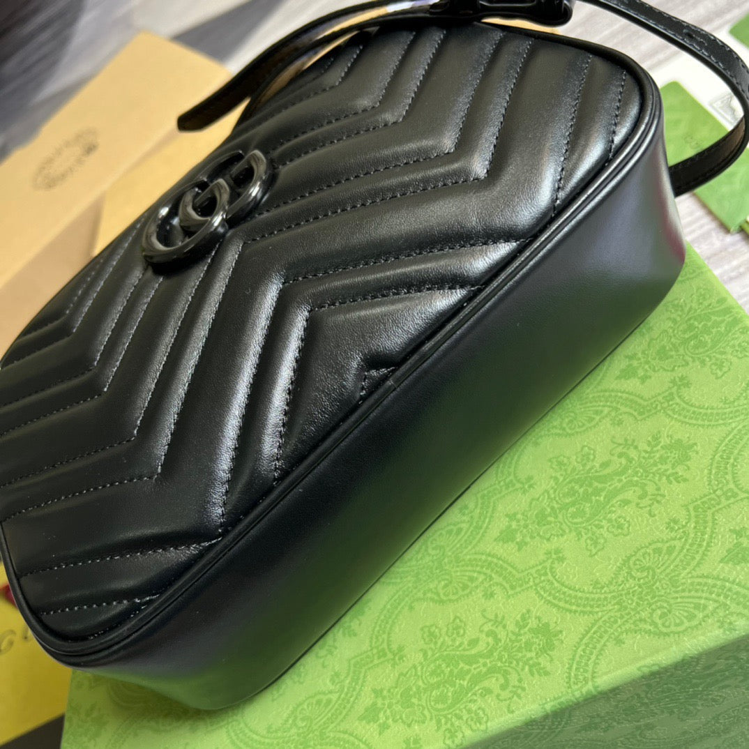 Marmont Matelasse Shoulder Bag Black For Women, Women’s Bags 9.5in/24cm Glami